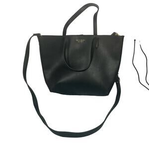 Victoria’s Secret black vinyl handbag or shoulder bag